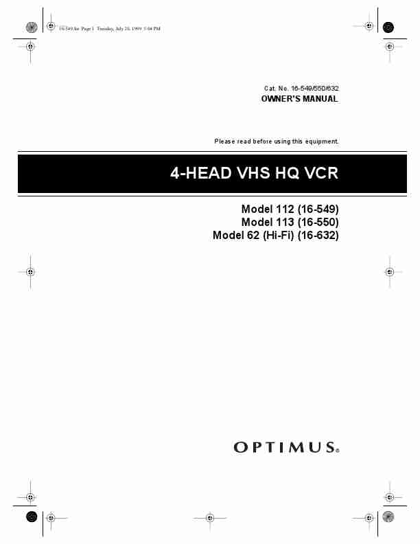 Radio Shack VCR 112 (16-549)-page_pdf